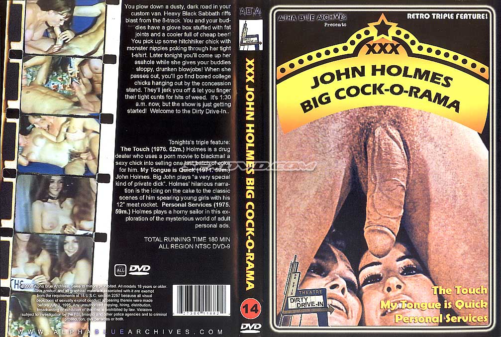 XXX John Holmes Big Cock-o-Rama / XXX    -- (Alpha Blue Archives) [2008, Big Cocks, Classic, Feature, DVD9]