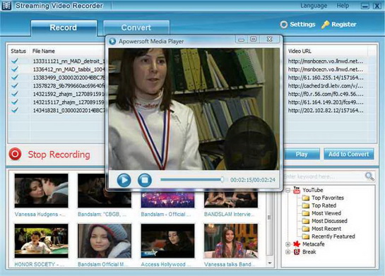 Apowersoft Streaming Video Recorder 2.2.5