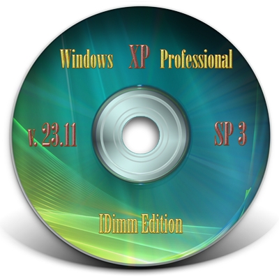 Windows XP SP3 IDimm Edition Full+Lite 23.11 RUS(VLK)