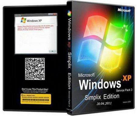 Windows XP Pro SP3 VLK Rus Smplix Еdition (x86) (20.07.2011/RUS)