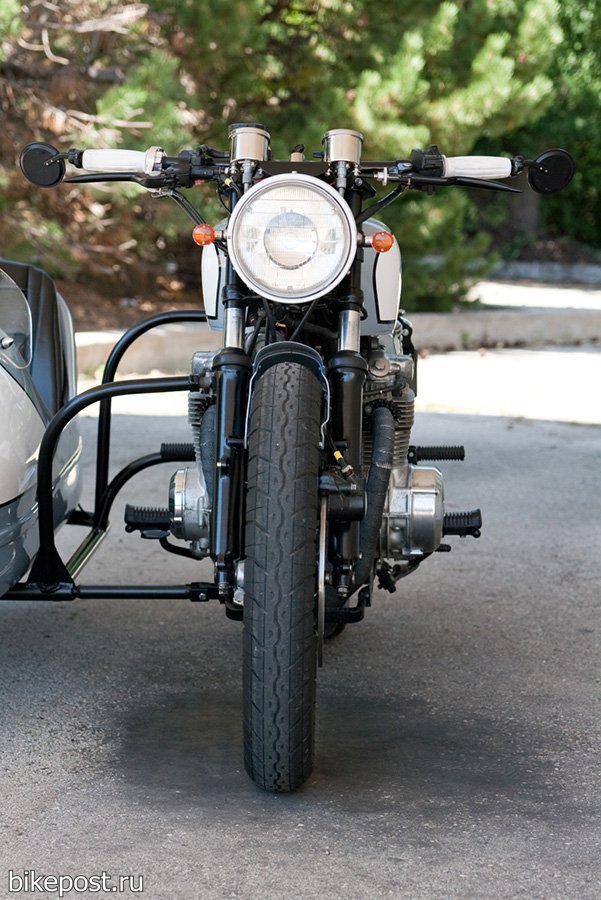 Мотоцикл Honda CB550 с коляской (1978)