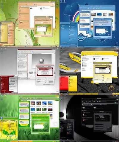 44 свежих темы для windows хр 2011