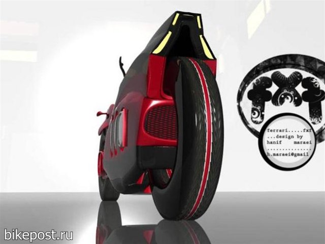 Концепт мотоцикла Ferrari FXF