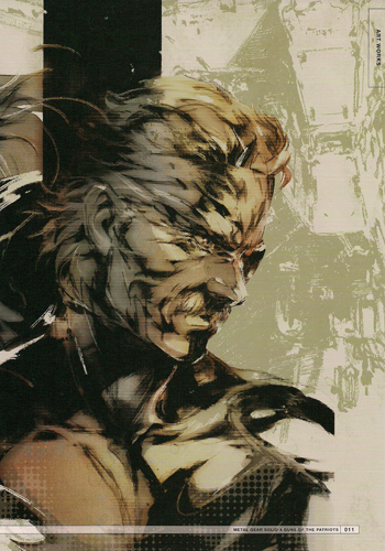 [Game Art Book] Metal Gear Solid 4: Guns of the Patriots - Master Art Works [~1280х1830] [JPEG]