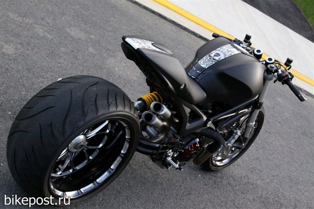 Тюнинг мотоцикла Ducati Monster 1100 2009