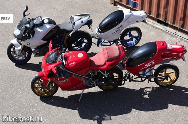 Трейлер для спортбайков Ducati