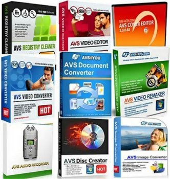 AVS Multimedia Software Collection AIO - Тихая установка (20.05.2012) (2012) РС