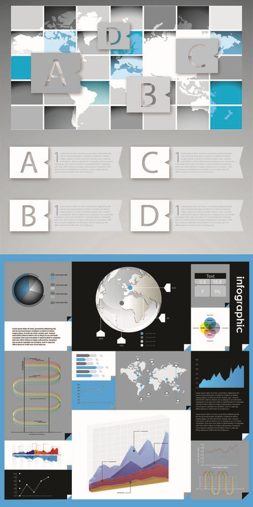 Infographics Vector Pack #62