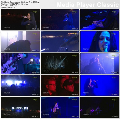 Evanescence - Rock Am Ring (2012)