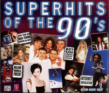 VA - SuperHits Of The 90s - 4CD (2000)
