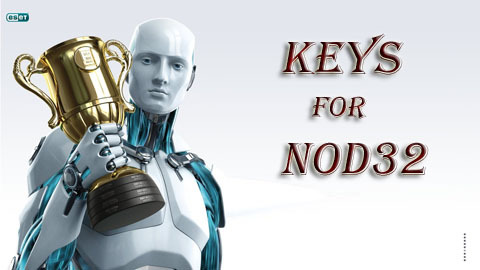 Свежие ключи к NOD32 на октябрь - ноябрь от 12.10.2012