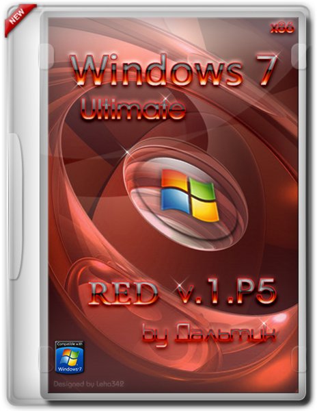 Windows 7 Ultimate x86 SP1 Red By  (RUS/2012)