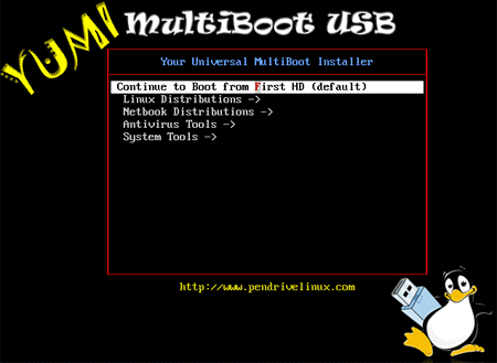 YUMI (Your Universal Multiboot Installer) 0.1.0.3 Portable