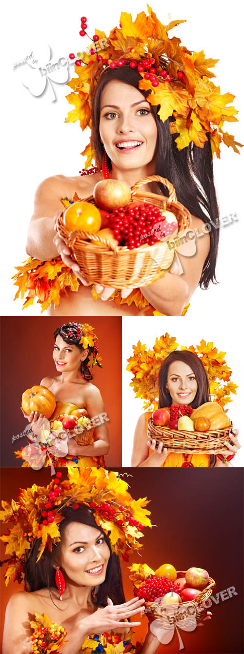 Autumn woman portrait 0273