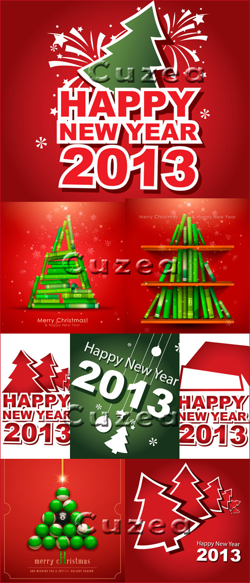            2013 /Vector inscriptions by new 2013