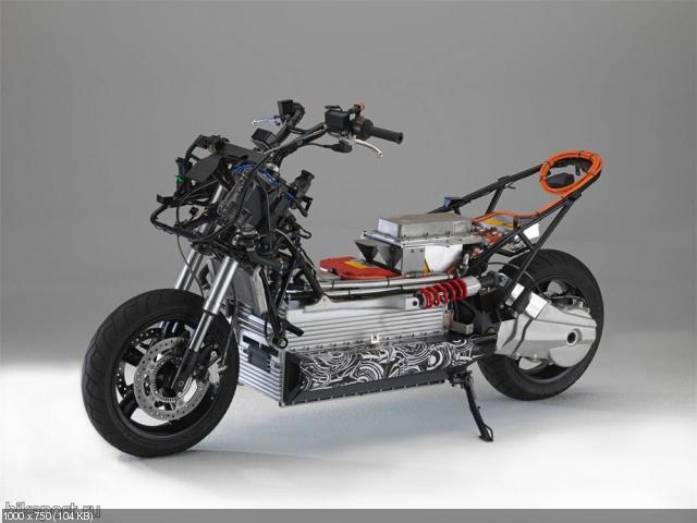 Концепт электрического скутера BMW