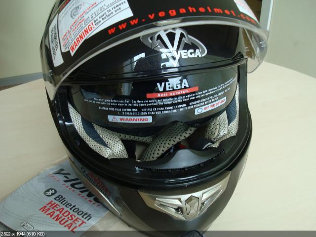 Интегральный шлем Vega HD168 (Bluetooth)